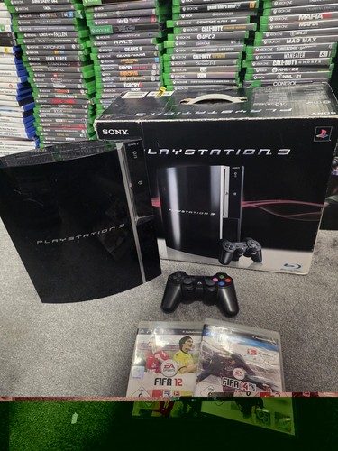 Ps3 fat konsole - ps3, komplettset